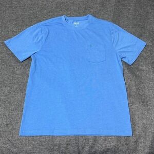 Izod Men's M Saltwater Soft Wash Pocket Crew T Shirt
